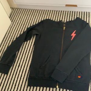 Size 12 girls aviator nation zip up